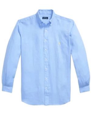 Polo Ralph Lauren Leinenhemd - Blau