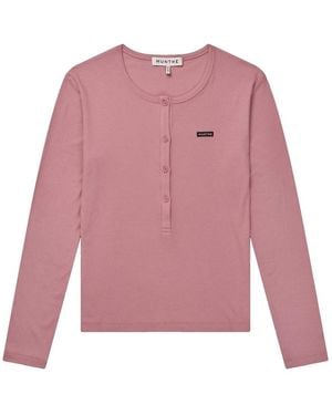 Munthe Long Sleeve Tops - Rosa