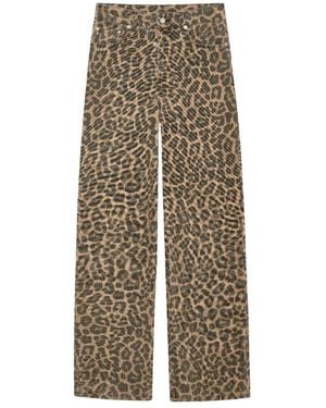 Anine Bing Straight Jeans - Natural