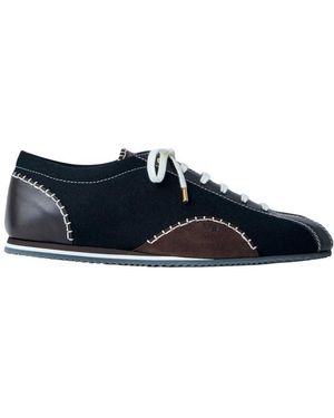 Wales Bonner Schoenen ,Zwart ,Paris Sneakers - Blauw