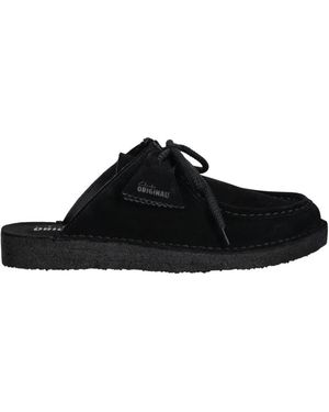Clarks Desert Nomad Mule - Schwarz