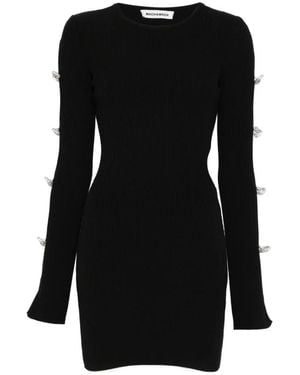 Mach & Mach Short Dresses - Black