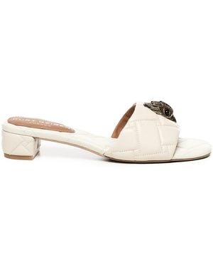Kurt Geiger Heeled Mules - White