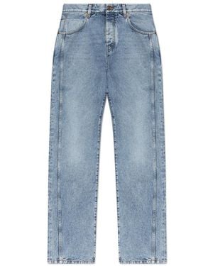 Balmain Straight Jeans - Azul