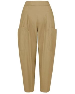 Bomboogie Straight Trousers - Verde