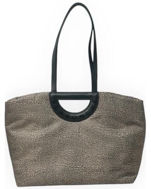Borbonese Tote Bags - Grijs