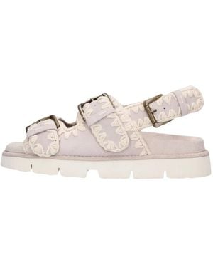 Mou Flat Sandals - Rosa