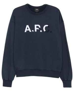 A.P.C. Sweatshirts - Azul