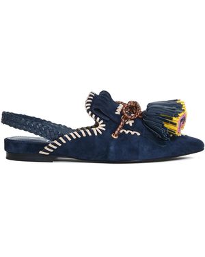 Elena Iachi Ballerina Shoes - Blue
