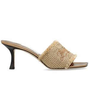 Jimmy Choo Heeled Mules - Metallic