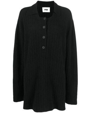 Rus Round-Neck Knitwear - Negro
