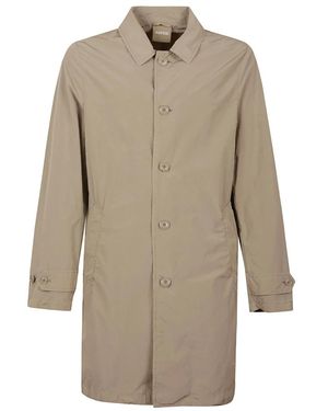 Aspesi Single-Breasted Coats - Neutro