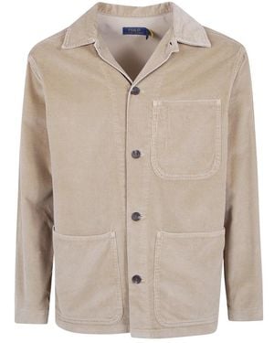 Polo Ralph Lauren Woven Sport Shirt - Naturel