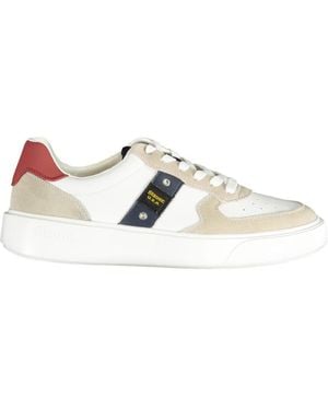 Blauer Trainers - White