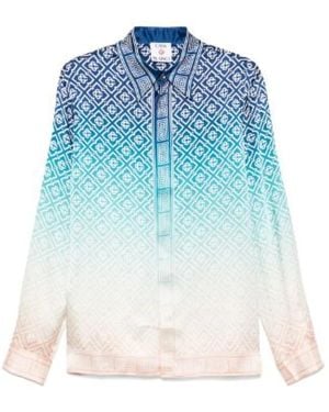 CASABLANCA Shirts - Blue
