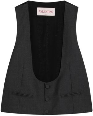 Valentino Garavani Vests - Negro