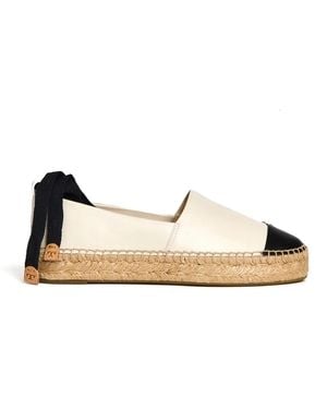 Tory Burch Schoenen ,Katoen Stijlvolle Ballerina's - Zwart