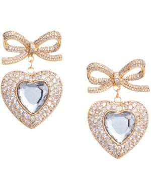 Self-Portrait Earrings - Métallisé