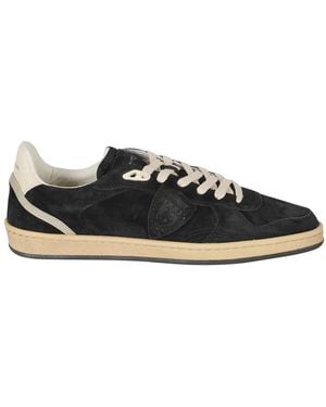 Philippe Model Schoenen ,Zwart ,Katoen Pgal Low