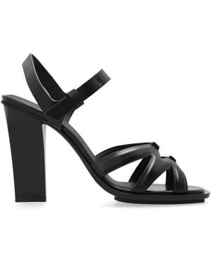 Max Mara High Heel Sandals - Negro