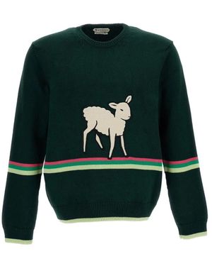 JW Anderson Truien & Vesten ,Groen ,Katoen Sheep Jumper