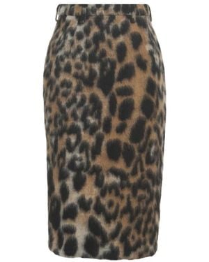 N°21 Midi Skirts - Grijs