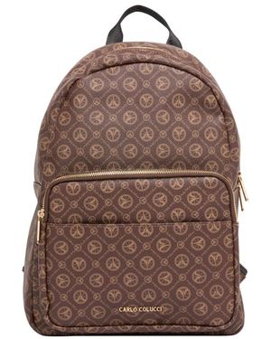 carlo colucci Backpacks - Brown