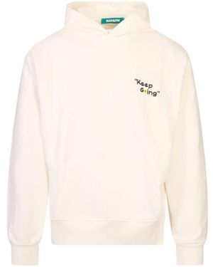 Barrow Hoodies & Sweatvesten ,Hoodies - Wit