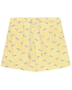 Mc2 Saint Barth Stripes Badehose - Gelb