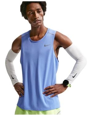 Nike Miler Dri-Fit Running Tank Top - Blauw