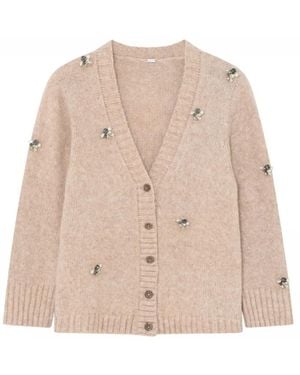 GUSTAV Cardigans - Natural