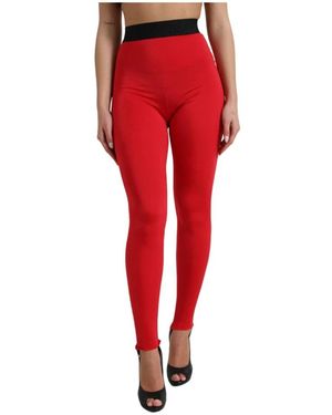 Dolce & Gabbana Leggings - Red