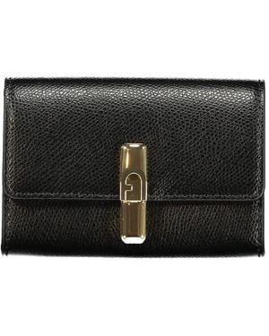 Furla Nero Leather Wallet - Black