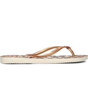 Havaianas Flip Flops - Metallic