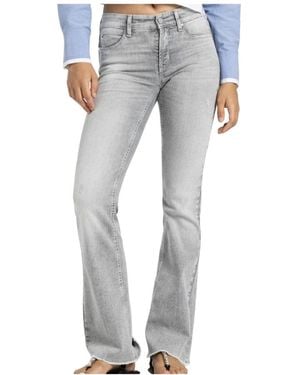 Cambio Boot-Cut Jeans - Gris