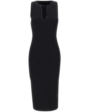 Kaos Midi Dresses - Negro