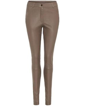 Btfcph Leather Trousers - Gris