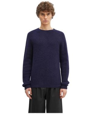 Norse Projects Round-Neck Strickwaren - Blau