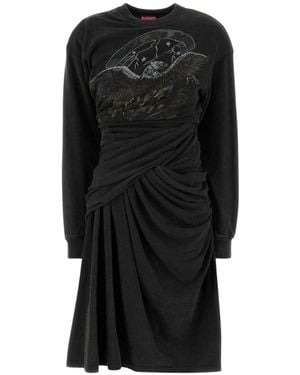 DIESEL Short Dresses - Black