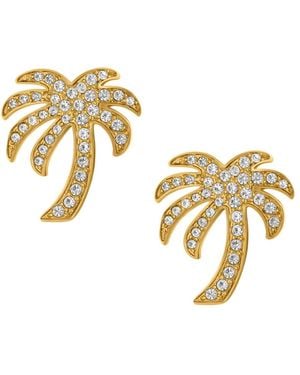 Palm Angels Segno Ohrringe - Mettallic