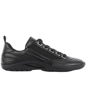 Lanvin New Soccer Schnürschuhe - Schwarz