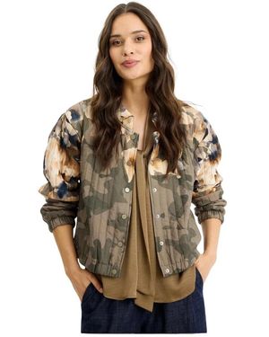 iN FRONT Bomber Jackets - Marron