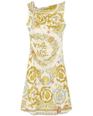 Versace Short Dresses - Metallic