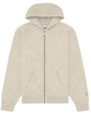 MC2 Saint Barth Hoodies & Sweatvesten ,Katoen Tribeca Hoodie - Naturel