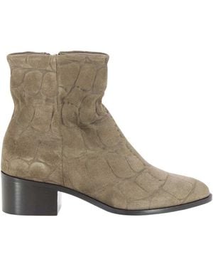 Softwaves Heeled Boots - Gris
