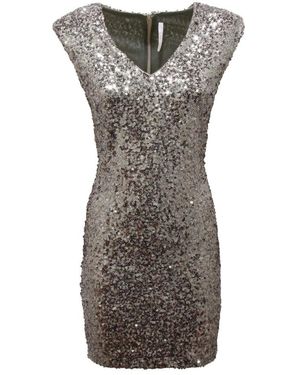 Imperial Accrcuj Paillettenkleid - Grau