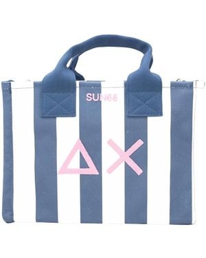 Sun 68 Tote Bags - Blau