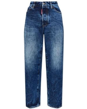 DSquared² Cropped Jeans - Blauw