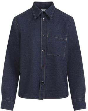 Bottega Veneta Denim Shirts - Azul