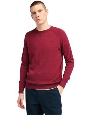 Timberland Truien & Vesten ,Rood ,Round-Neck Truien